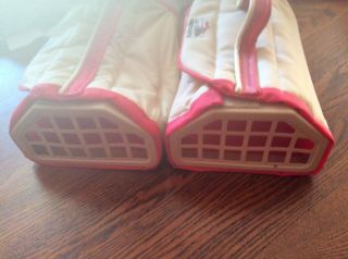 2 Vintage 1986 Tonka Pound Puppies Newborn Carrying Case Carriers /Kennels 4