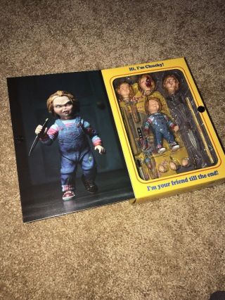 Neca Childs Play " Good Guys " Ultimate Chucky 4 Inch Scale Action Figure