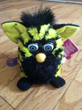 1999,  Furby,  Bumble Bee,  Interactive Toy,  Tiger Electronics,  70 - 800