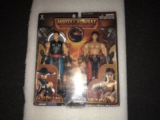 Mortal Kombat Shaolin Monks Kung Lao & Liu Kang Moc Mk Jazwares 2 - Pack