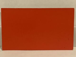 GI Joe Vintage 80’s File Card Peach Uncut Red Back Mail Away MUTT 2