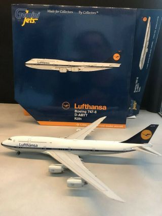 Gemini Jets 1:400 Lufthansa Boeing 747 - 8 D - Abyt " Retro " - Gjdlh1479