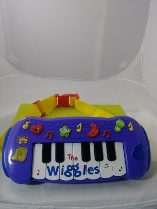 The Wiggles Wiggily Keyboard Musical Electronic Toy Purple Piano