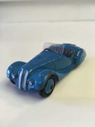 Dinky Toys Meccano Frazer Nash Bmw No.  38a 1940 Blue Made In United Kingdom
