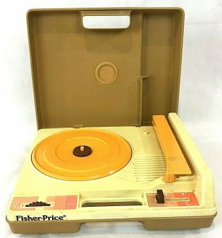 Vintage 1978 Fisher Price 825 Record Player 33 & 45 