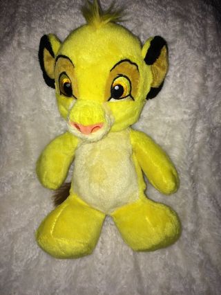 Disney Lion King Purring Baby Simba Cub Just Play Plush Stuffed Animal 11 "