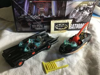 Corgi Batmobile And Bat Boat