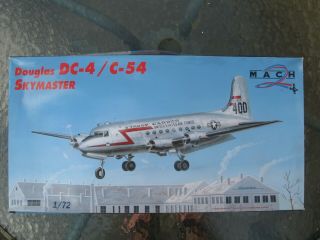 Mach 2 1/72 Douglas Dc - 4 Pan - Am/c - 54 Skymaster Usaf Mc0034