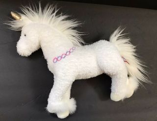 Douglas Cuddle Toys Sunbeam The Unicorn Stuffed Animal Toy Plush White