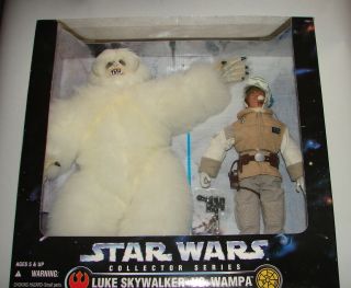Star Wars 12 " Collectors Series Luke Skywalker Wampa Hoth Esb E V Mib 519