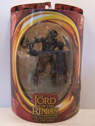 Lotr Lord Of The Rings Fotr Moria Orc Toybiz 2002 Moc Y0031