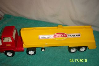 Tonka Tanker Semi - Truck 1975 2635 Good old Toy 26 1/2 