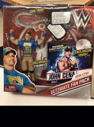 2015 Wwe Wwf Mattel John Cena Ultimate Fan Pack