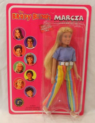 2004 Brady Bunch 8 " Action Doll Figures Tv Show Toy Marcia