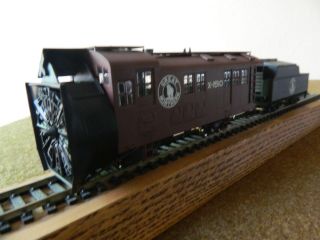 Walthers Ho Great Northern Alco Rotary Snow Plow Dc