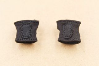 1/12 Scale Toy - Delta Force Team - Black Fabric Hellstorm Knee Pads
