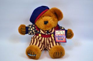 1999 Dan Dee Patriotic Liberty Bear Teddy Bears Stuffed Animal Plush Usa