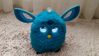 Hasbro Furby Connect Bluetooth Friend Teal Blue Links To Smartphone