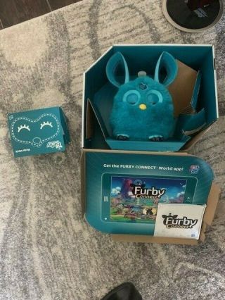 Hasbro Furby Connect Friend,  Teal - Opened The Box Make Offer