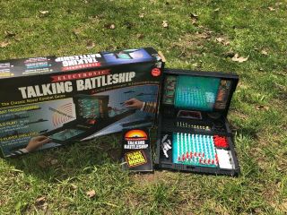 Kaybee Talking Battleship Game Complete Milton Bradley 1989