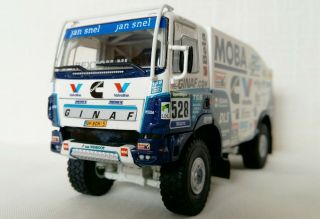 Dakar Ginaf X2222 No.  528 Wsi Top Truck 1:50,  Box