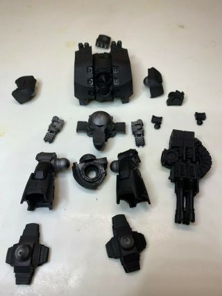 Warhammer 40k Space Marine Leviathan Dreadnought W Storm Cannon Quality Recast