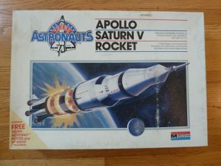 Monogram Apollo Saturn V Rocket Kit 1:144 Scale Unbuilt