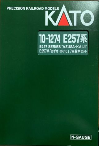 Kato N - Gauge 10 - 1274 E257 Series “azusa•kaiji” Basic Set (7 Cars)