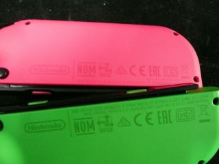 Nintendo Switch Controller Neon Green And Pink 4