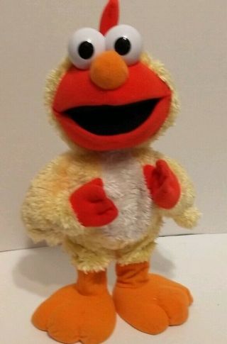 2001 Elmo Sesame Street Chicken Dance Fisher Price Singing Toy