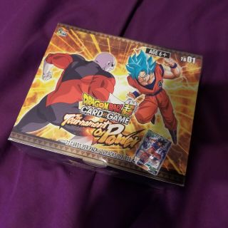 Dragon Ball Tournament Of Power Booster Box Factory