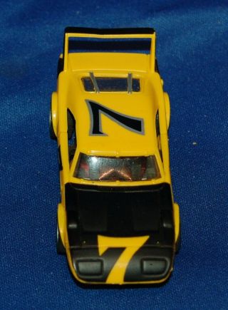 Aurora HO Scale Slot Car AFX Daytona Dodge Yellow Model Motoring Racing 2