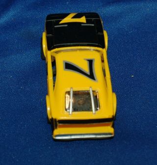 Aurora HO Scale Slot Car AFX Daytona Dodge Yellow Model Motoring Racing 4