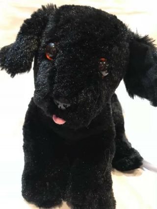 Melissa & Doug Benson Black Lab - Stuffed Animal Puppy Dog