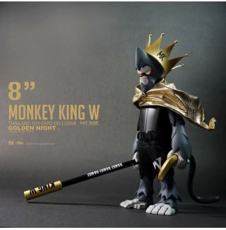 Jt Studio 8” Monkey King W Golden Night Tte Exclusive Figure Black Le 99