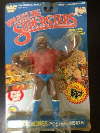 Vintage 1985 Titan Sports Ljn Wwf Wrestling Superstars Special Delivery Jones