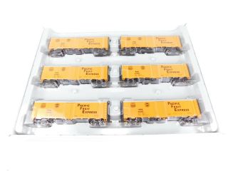 Ho Scale Athearn 71435 Set Of 6 Up Sp Pfe Pacific Fruit Express 40 