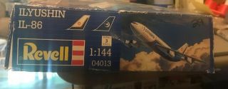 1:144 Scale ILYUSHIN IL - 86 RUSSIAN AIRLINER Airplane REVELL Model Kit 04013 2