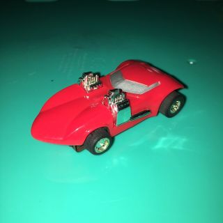 Tyco Twinmill Hot Wheels Ho Slot Car Red Screamin Stunt Set Only