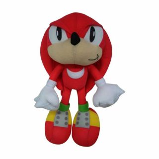 Great Eastern Sonic The Hedgehog Classic Knuckles 9 " Stuffed Plush Authentic Usa