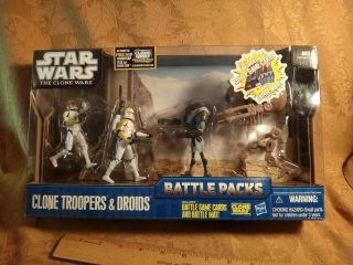 Star Wars Clone Troopers & Droids Battle Packs - Clone Troopers,  Droids