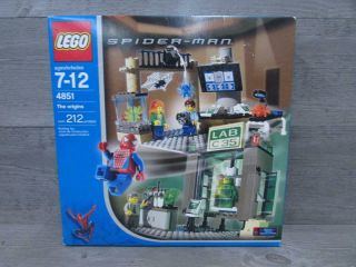 Lego Spider - Man 2002 Movie Set The Origins Nib 4851