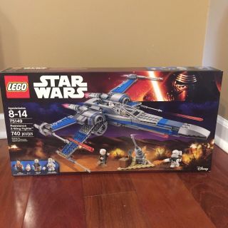 Retired Lego Star Wars 75149 Resistance X - Wing Fighter Force Awakens