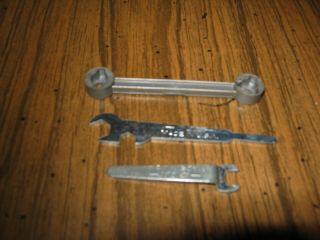 3 Pc.  Vintage Cox Tool Kit For 1/24 Slot Cars A Must For Collectors
