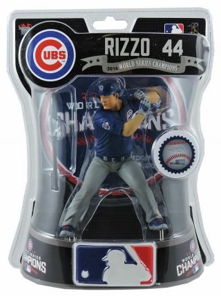 Anthony Rizzo Chicago Cubs W.  S.  Champs Imports Dragon Baseball Figure L.  E.  /2000