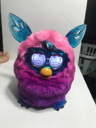 Furby Boom Crystal Series Pink/purple/blue Toy Electronics Collectable Vgc