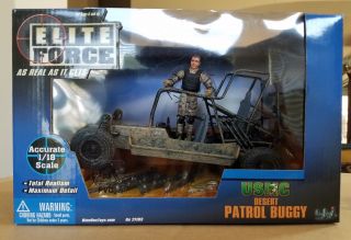 Elite Force Usmc Desert Patrol Buggy 1/18 Scale