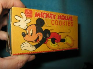 Mickey Mouse Vintage Disney Donald Duck Cookie Box By Nabisco Strong