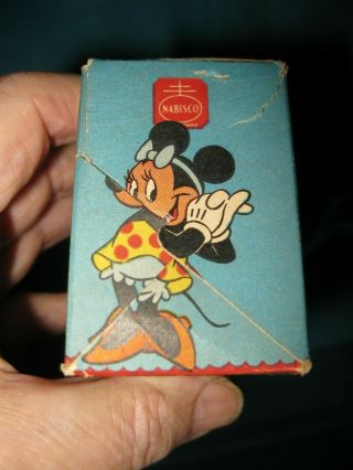 Mickey Mouse Vintage Disney Donald Duck Cookie Box by NABISCO strong 5