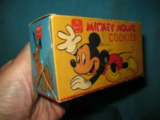 Mickey Mouse Vintage Disney Donald Duck Cookie Box by NABISCO strong 6